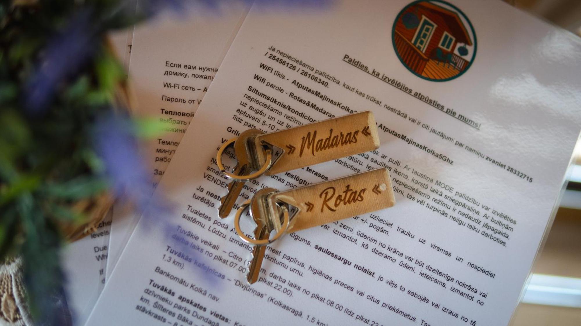 Atputas Majinas Kolka- Madaras Un Rota Villa Luaran gambar